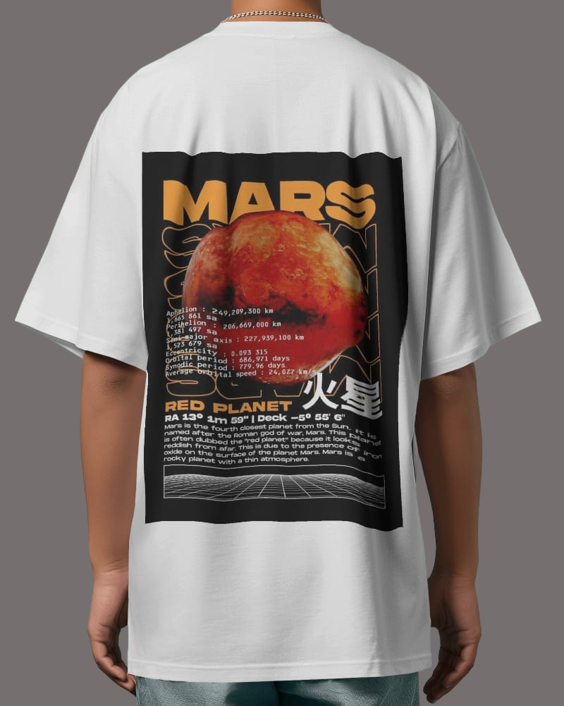 Unisex White Aesthetic Design T-shirt