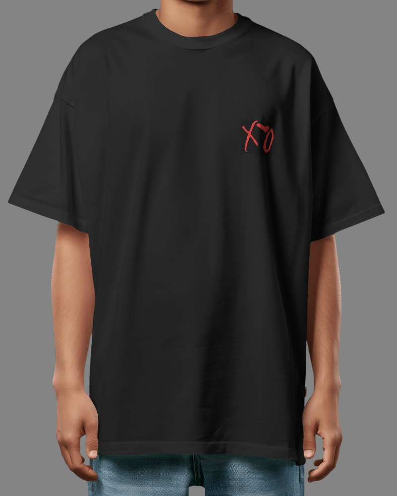 Unisex Black The weeknd T-shirt