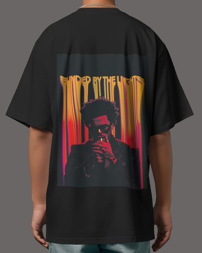 Unisex Black The weeknd T-shirt