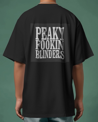 Black Peaky Blinder T-shirt
